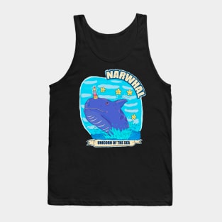 unicorn of the sea Tank Top